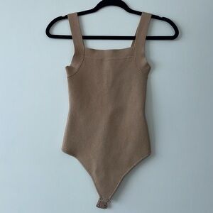 Abercrombie Knit Nude Bodysuit
